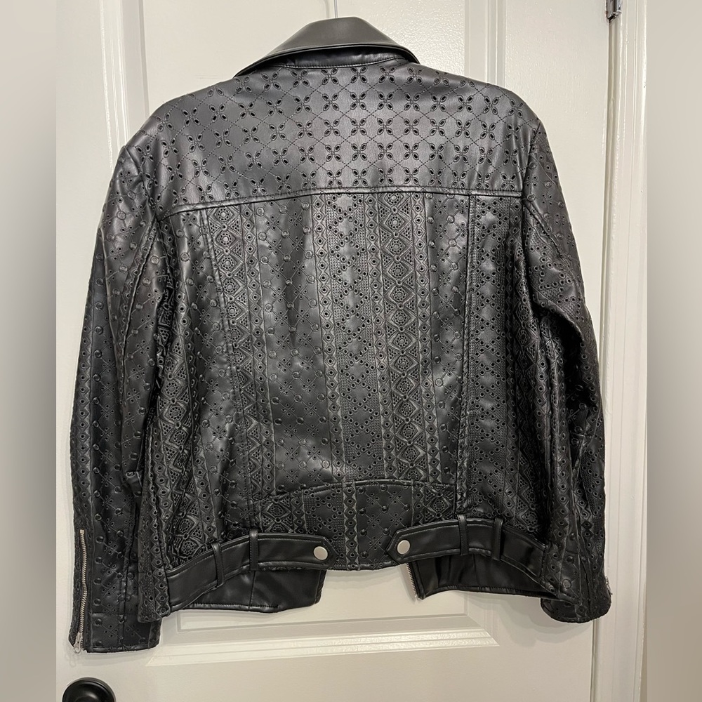 By Anthropologie Faux Leather
Eyelet Jacket - Picture 9 of 11
